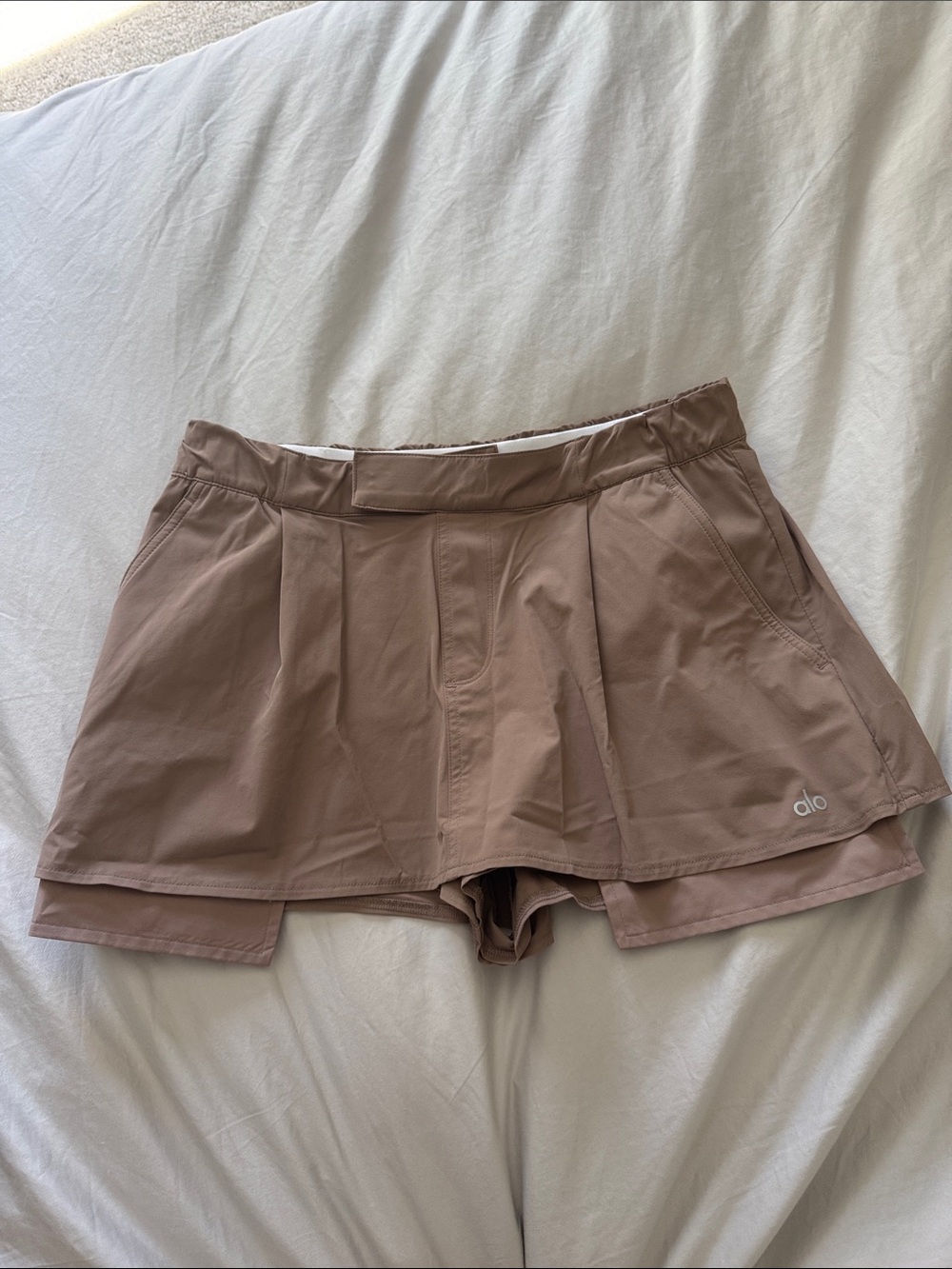 ALO Yoga Women's Mauve Brown Active Skort